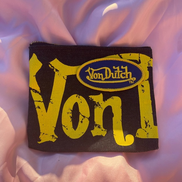 SOLD Von Dutch Coin Purse/ Pouch 💛 - Picture 3 of 4